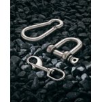 Crochets à bouton, menottes, pivots