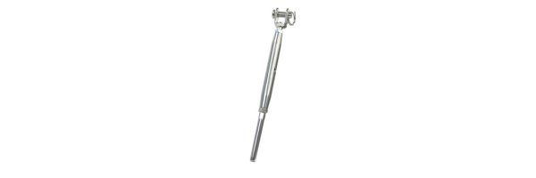 Turnbuckles and shroud tensioners