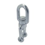 Fourche à œil pivotant avec orbite hexagonale