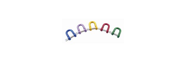Aluminium round shackle