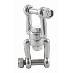 Fourche à manille pivotante avec écrou...