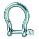 Ronde boei, gebogen met een onbenullige Bouten