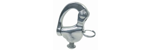 Snap shackle with screw