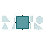 Hammock floor net square