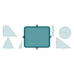 Hammock floor net rectangle