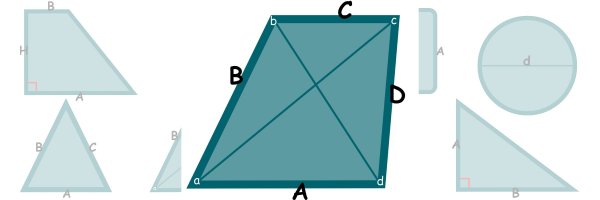 Wohnnetz - Liegenetz - beliebiges Viereck