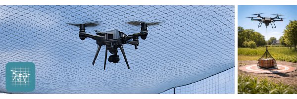 Drone defence nets - Drop zone nets - External load nets