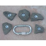 Klettergriffe der Serie "Naturstein-Optik"...