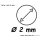 2 mm