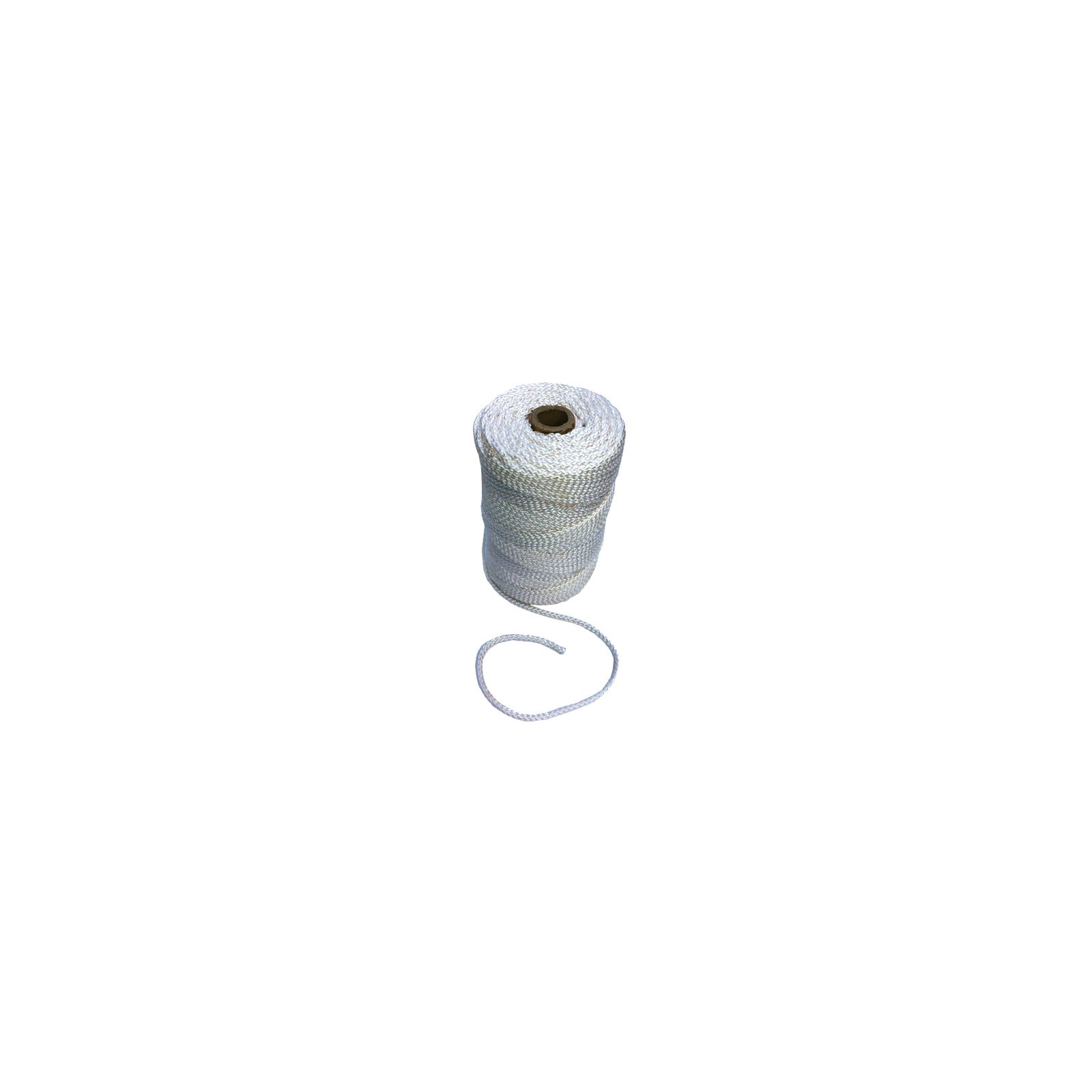 PP braided rope Ø 3 - 6 mm - various colours - 100 metres on a spool Ø 5 mm-white