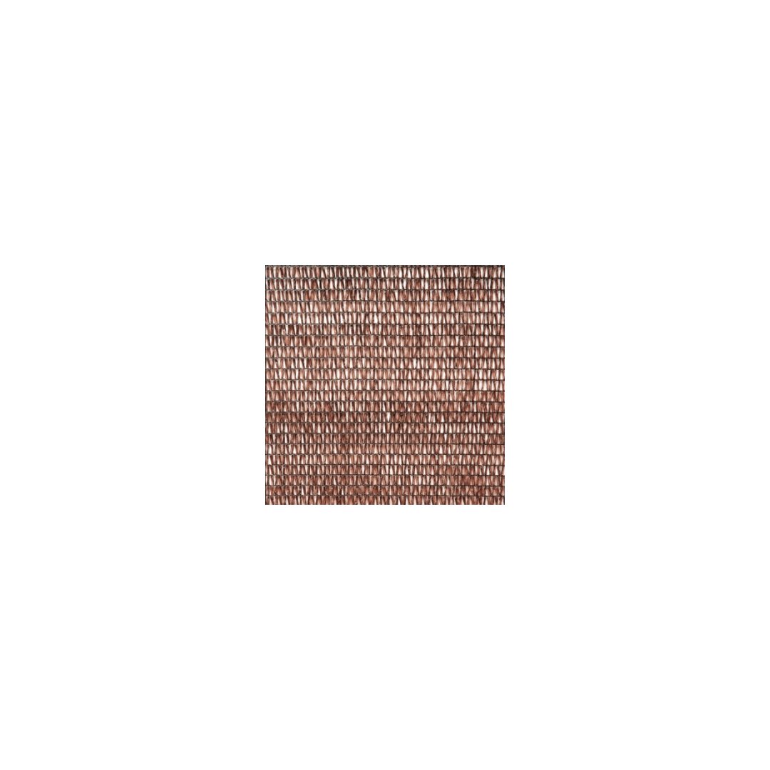 Schattierungs-, Sonnenschutznetz 70 % Schattierung BRAUN 1x100 m