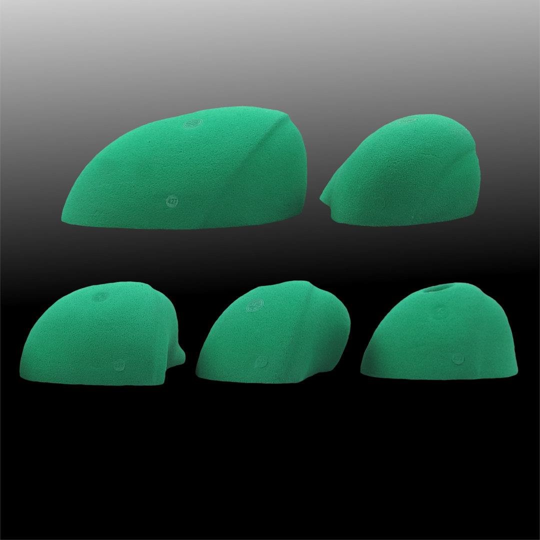 Klettergriff-Set Hannes 5-teilig  XXXL Orange