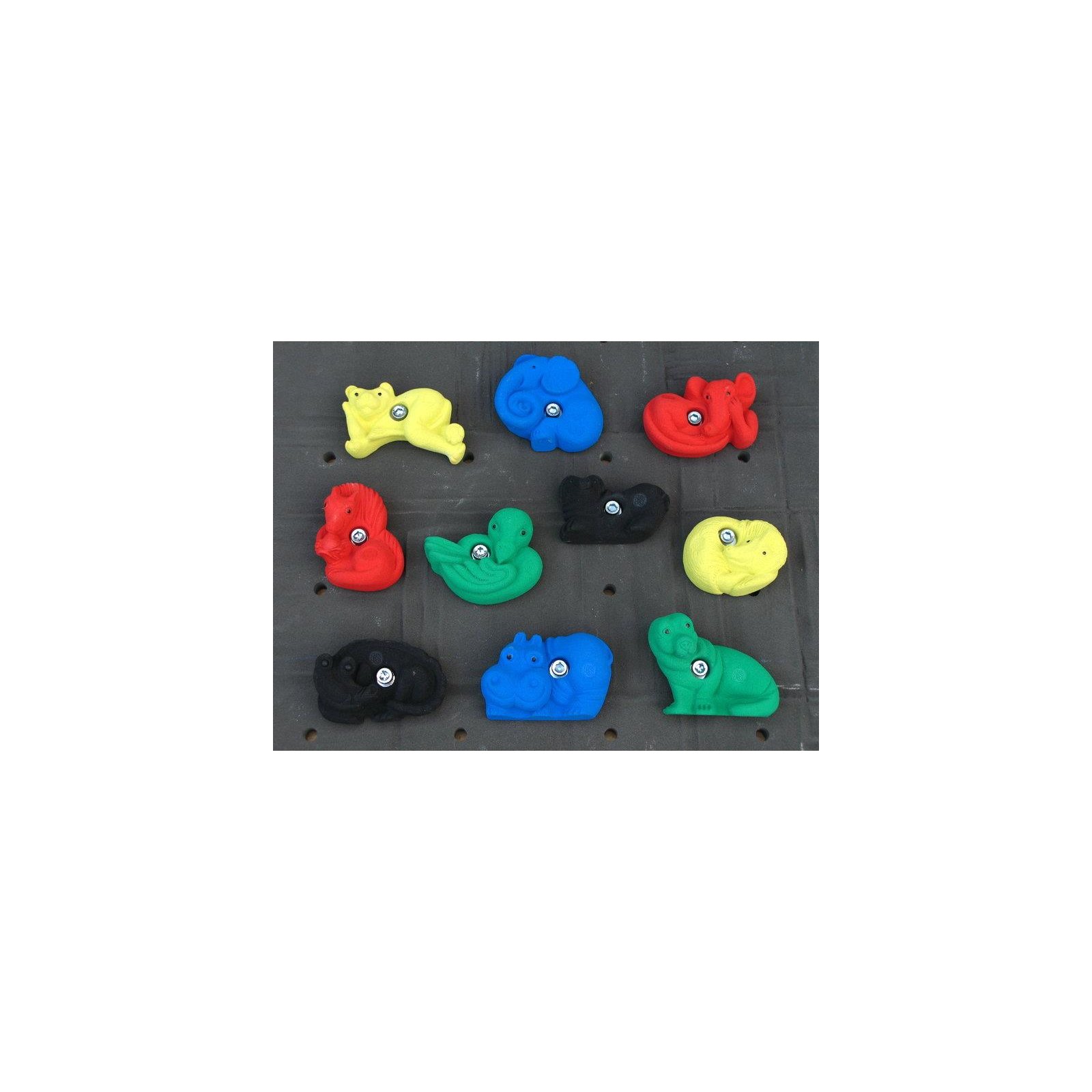 Klettergriff-Set Zoo - 10 tlg. Blau