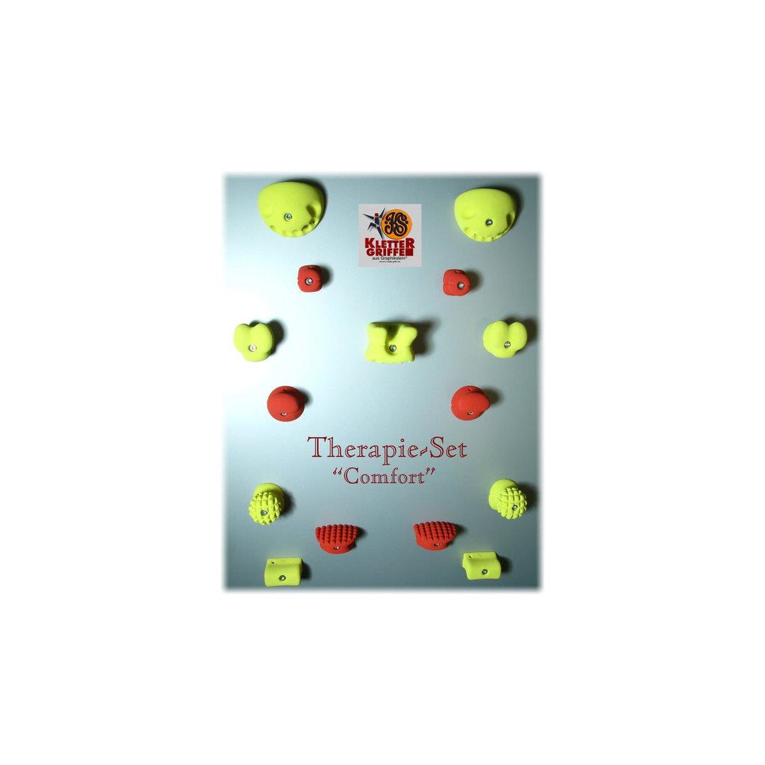 Klettergriffe Upgrade-Set Comfort >> Deluxe Rot