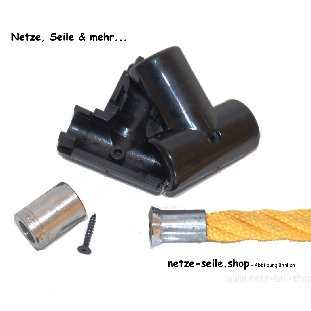 T-connector 2-piece for Ø 16 mm rope
