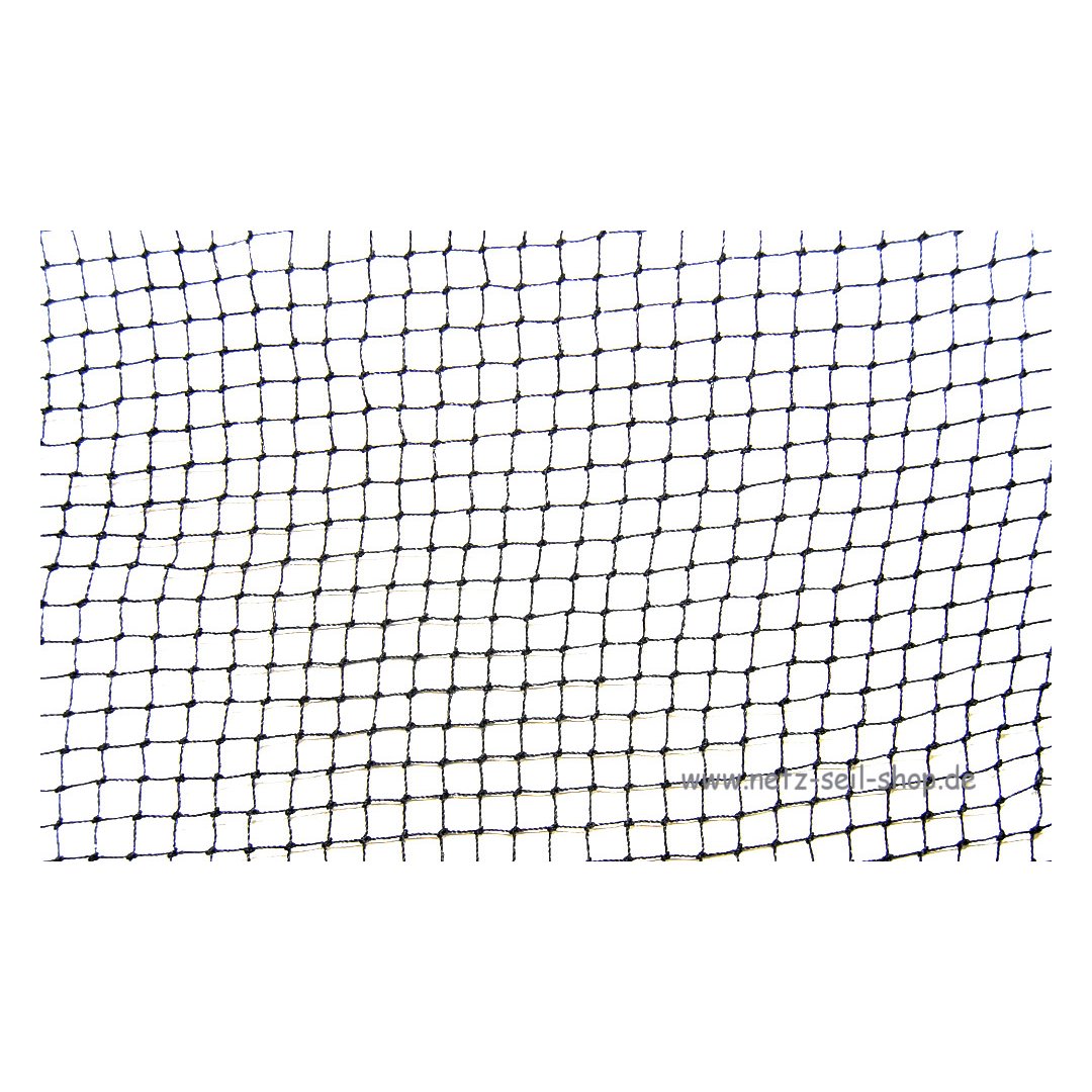 PE net Ø 1.0 mm yarn thickness, # 20 mm mesh size, knotted, width 10 metres