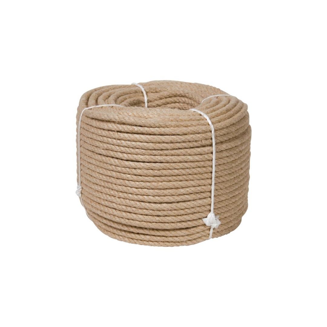 Hanfseil gedreht, Ø 6mm Durchmesser, Länge 200m