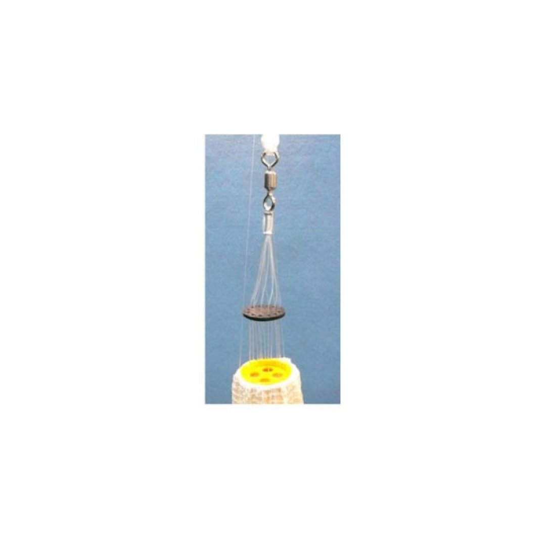 casting net | 10mm mesh size | 2,7m diameter | white
