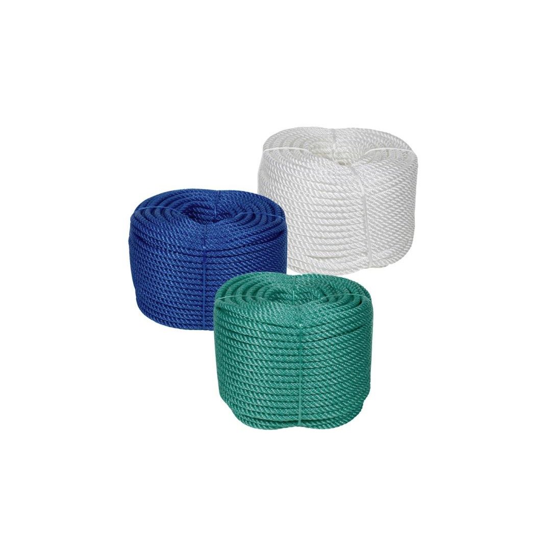 Ø 10mm - PE-Tau - 4fach geschlagen - 100 Meter blau