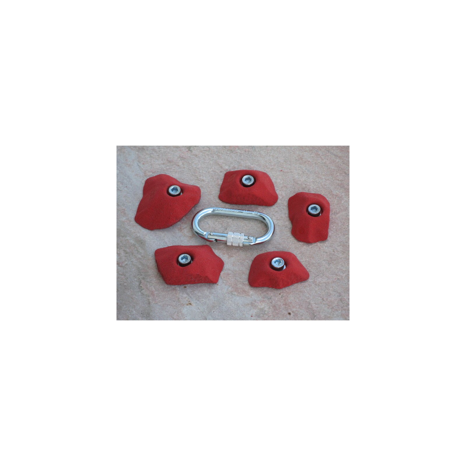 Klettergriff-Set Güglia 5-teilig Orange