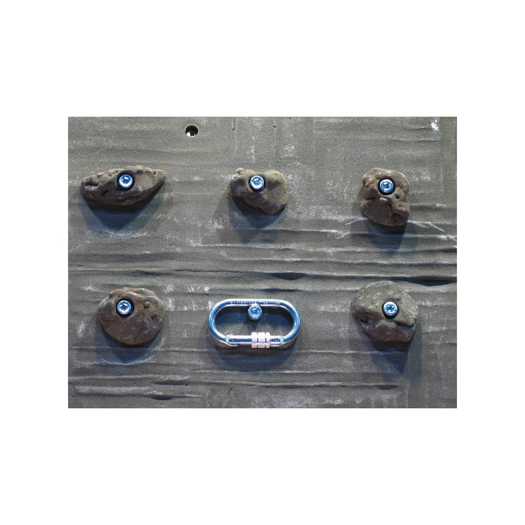 Klettergriff-Set Hirt 5-teilig Grau