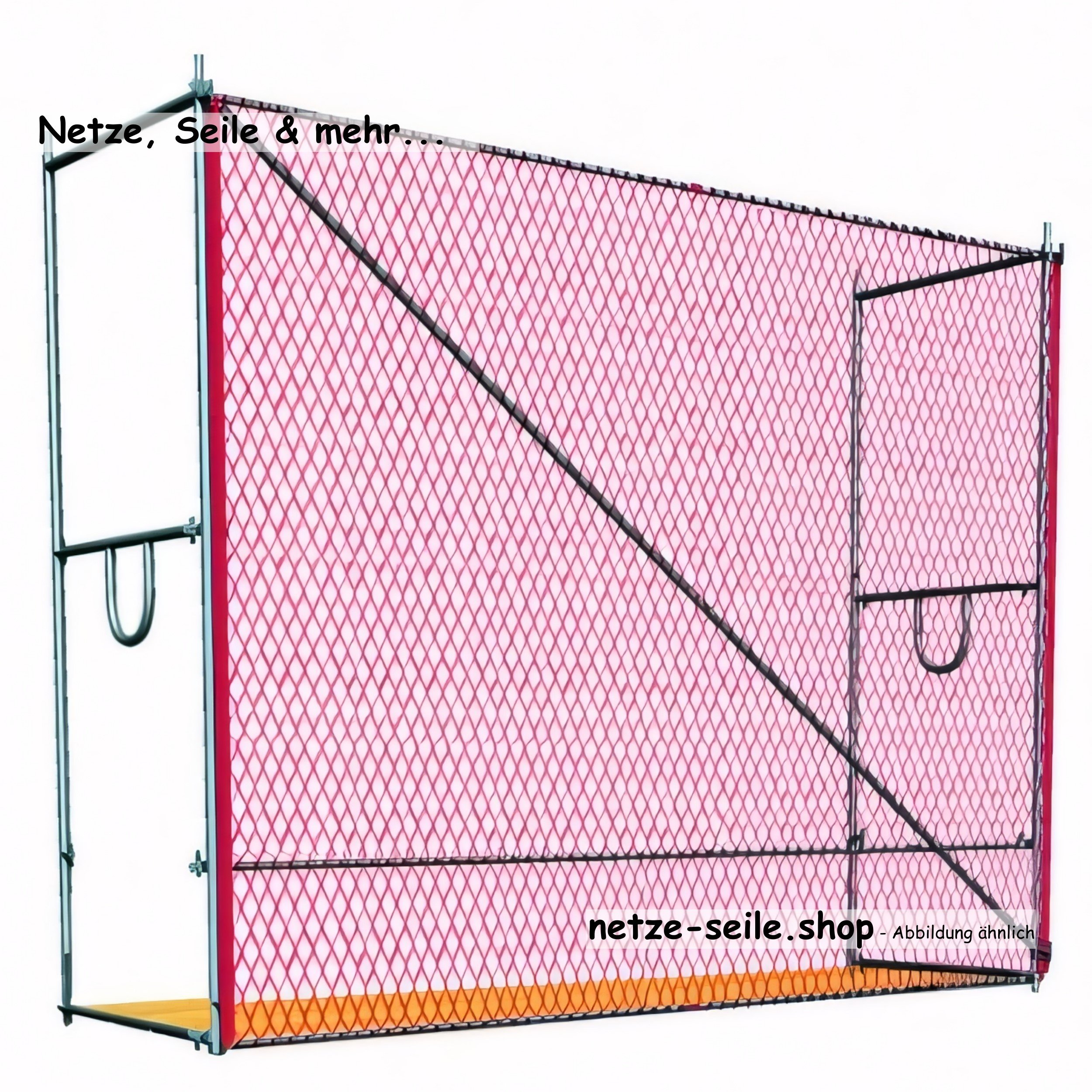 Scaffolding protection net Type U Ø 5mm yarn thickness, # 100 mm mesh size
