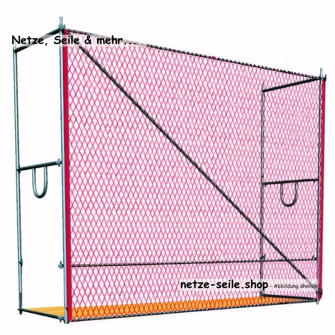 Scaffolding protection net "Type U" Ø 5mm yarn thickness, # 100 mm mesh size