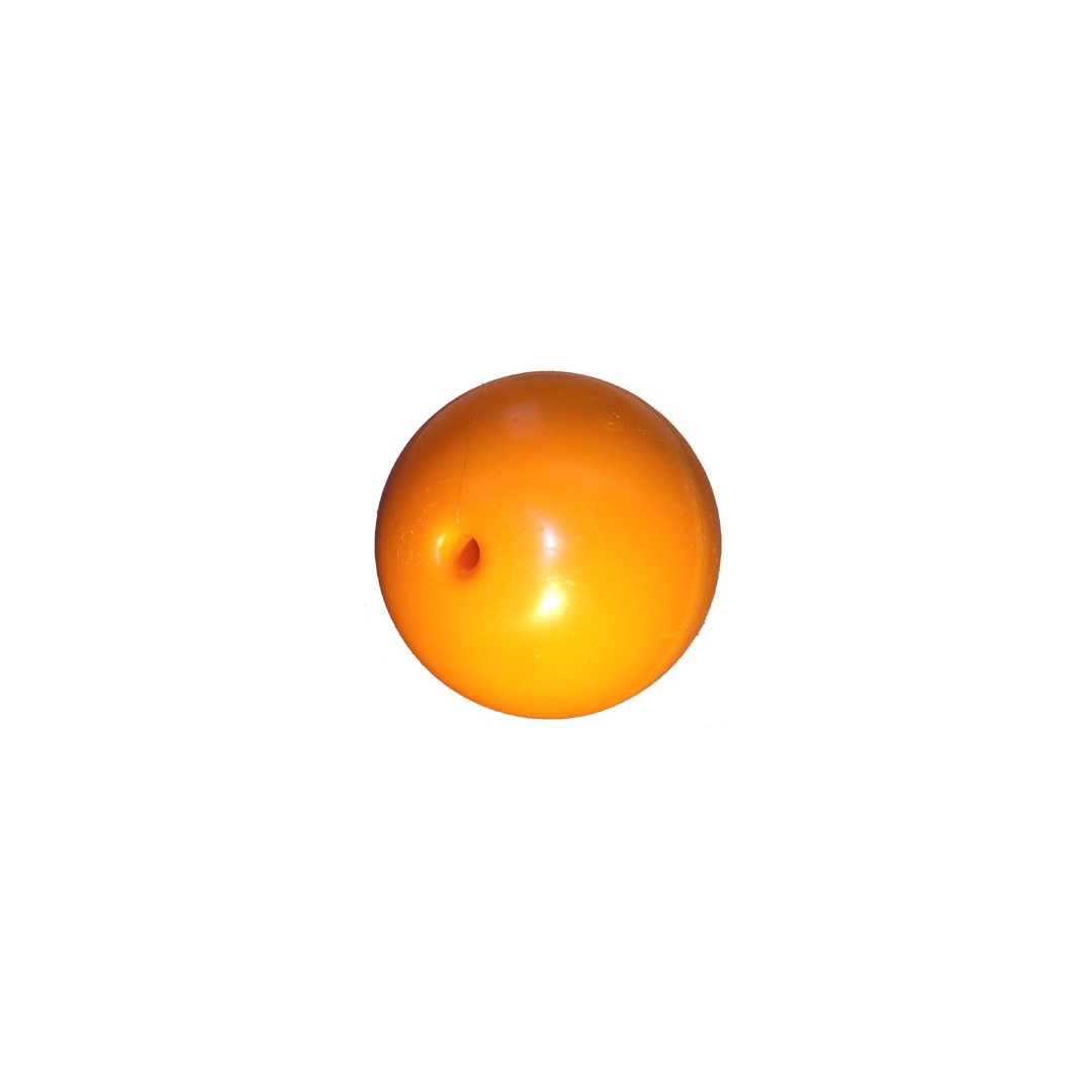 Tiefsee- Schwimmer Typ 508 -  Ø 20 cm - Auftrieb 2,5 kg, Farbe orange