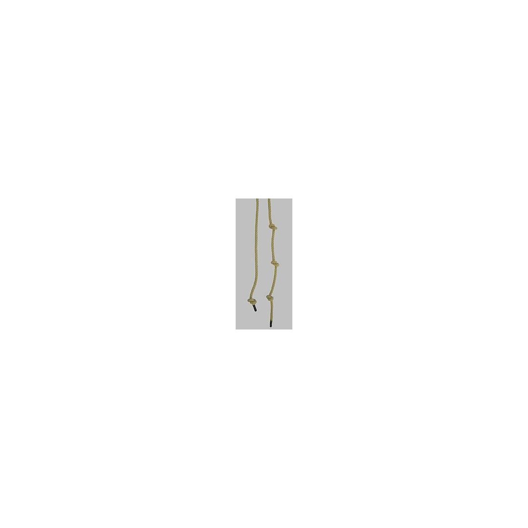 Climbing rope made from 20 mm diameter polypropylene