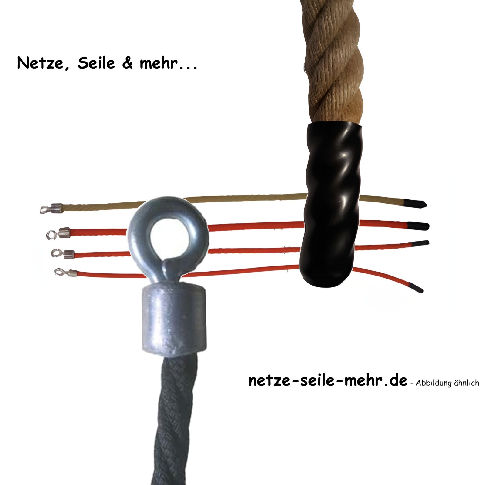 Klettertau aus Ø 16mm Herkulestau