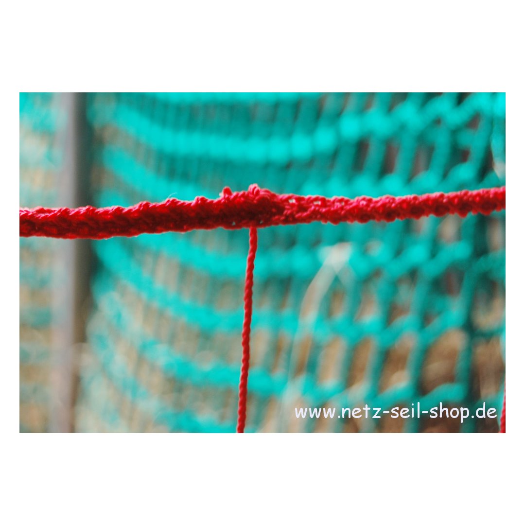 Nylonnetz, 100mm Masche, 0,90 x 19,00m, Farbe rot