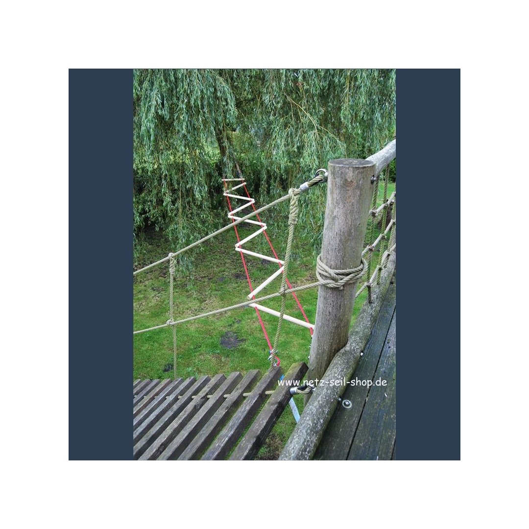 Hangelleiter mit  45° Eschenholzsprossen