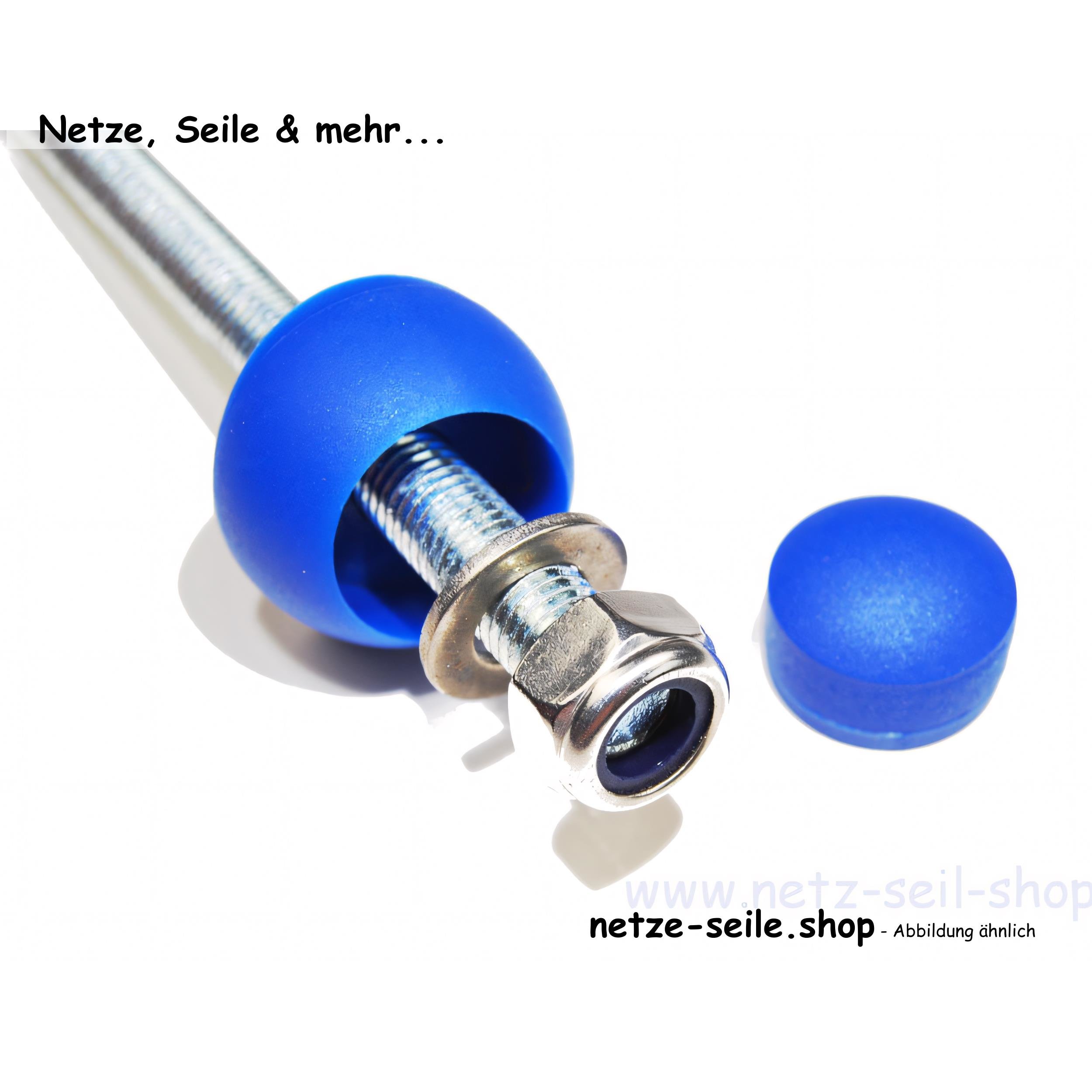 Screw cover caps, 2-piece set for round timber