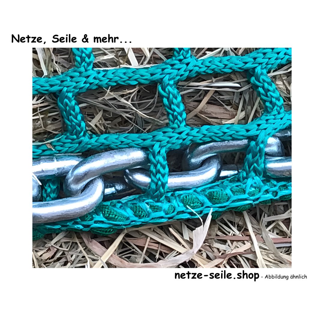 Hay net for round bales, 150 cm diameter, height 120cm, Ø 5 mm twine, # 45 mm mesh size.