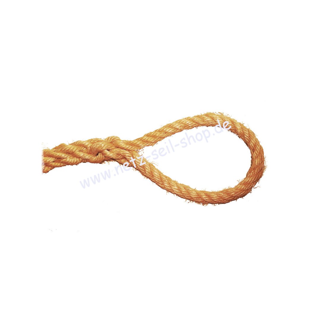 Sisalseil natur gedreht 4-litzig -   Ø 14 mm  -...