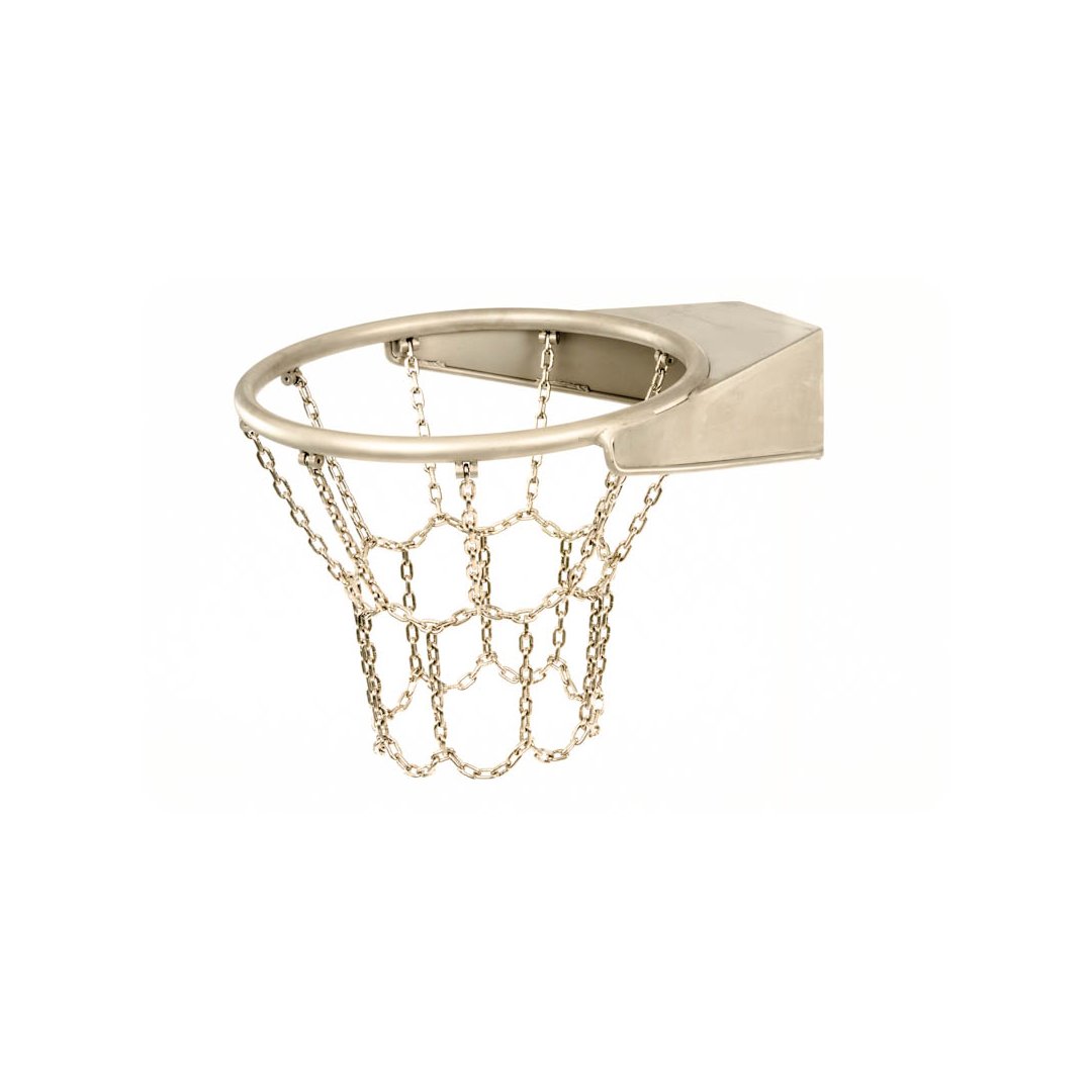 Basketballkorb aus Edelstahl mit Kettennetz Profi-Ausführung