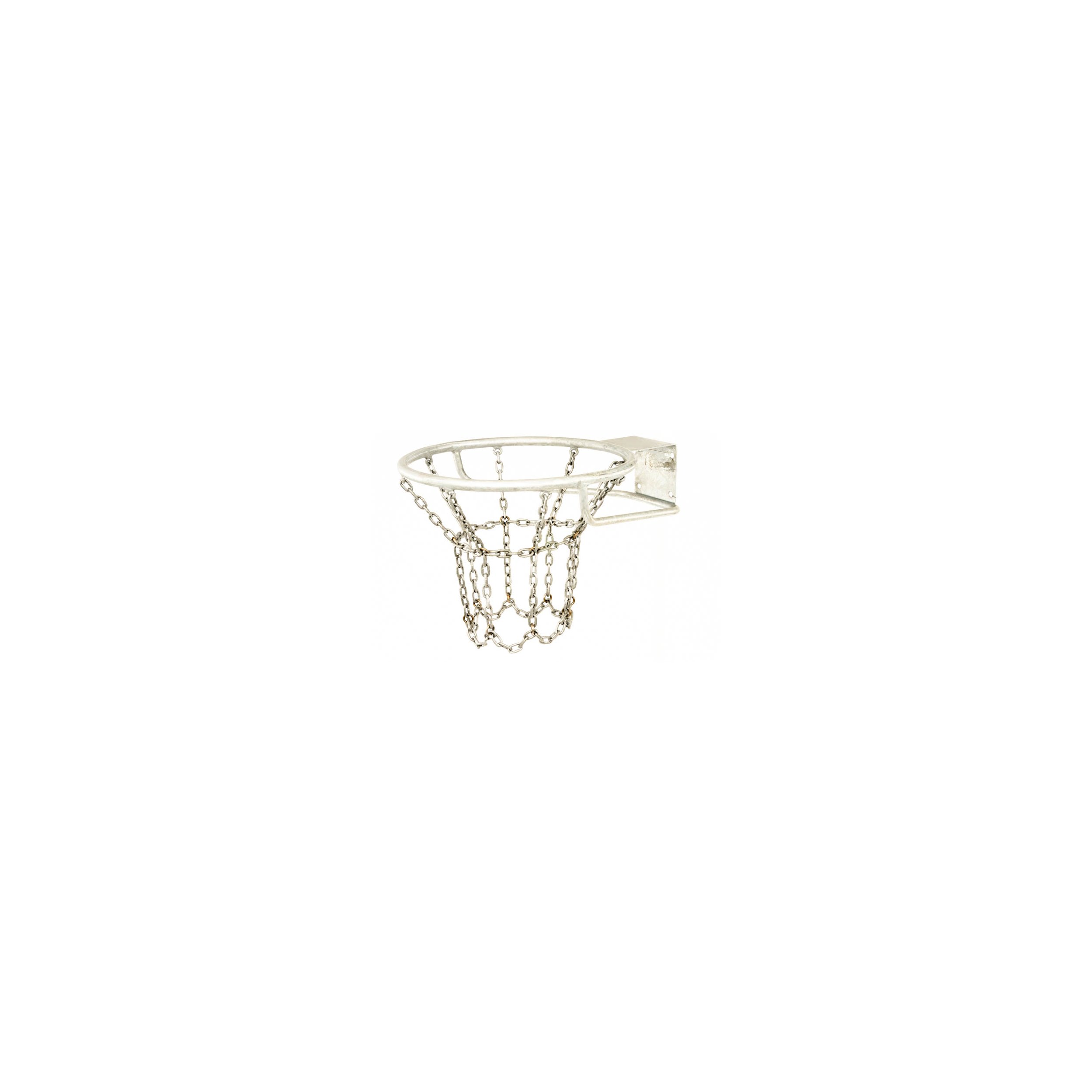 Basketballkorb feuerverzinkt für Kettennetz