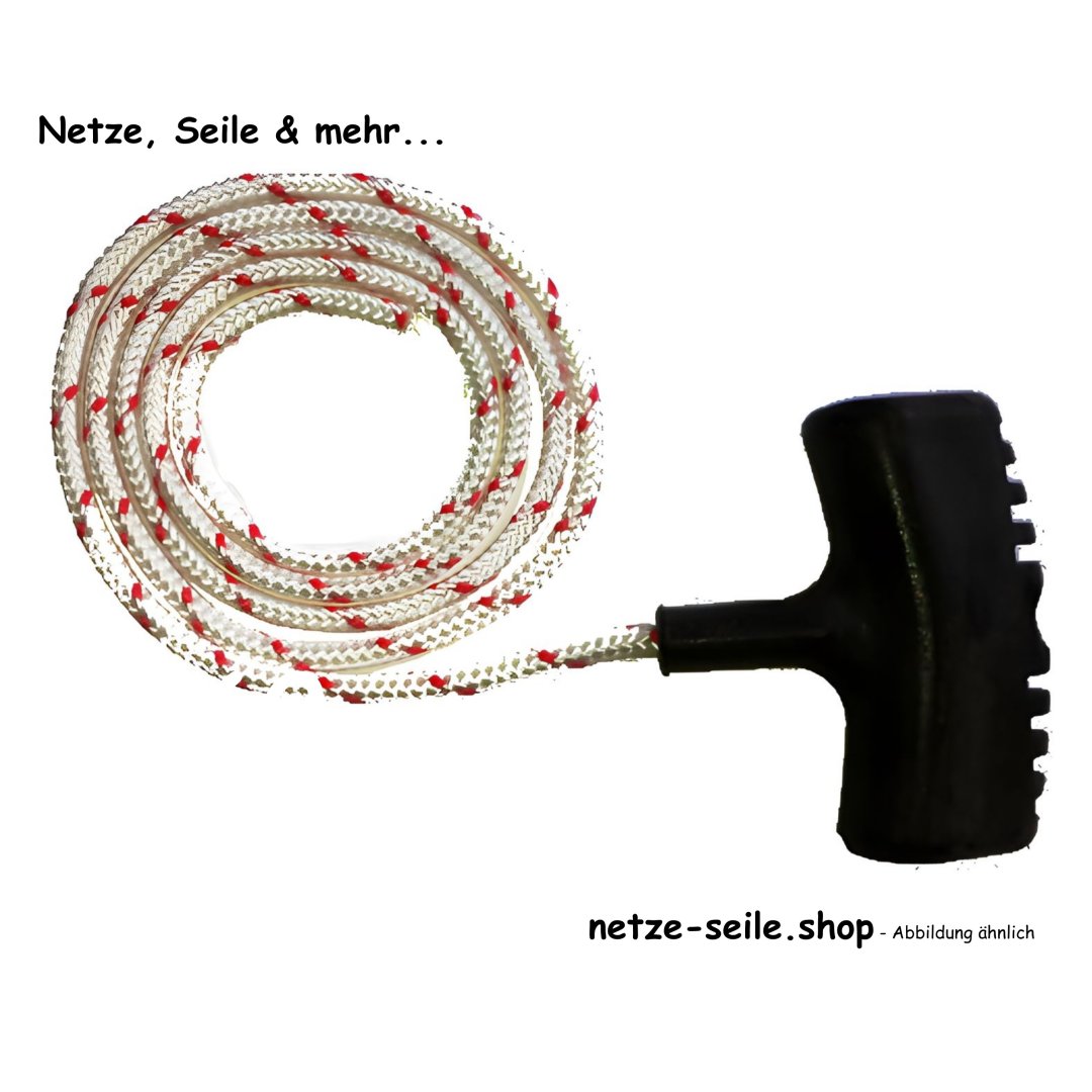 Starter rope Ø 4 mm, extra strong and abrasion resistant, - By the metre