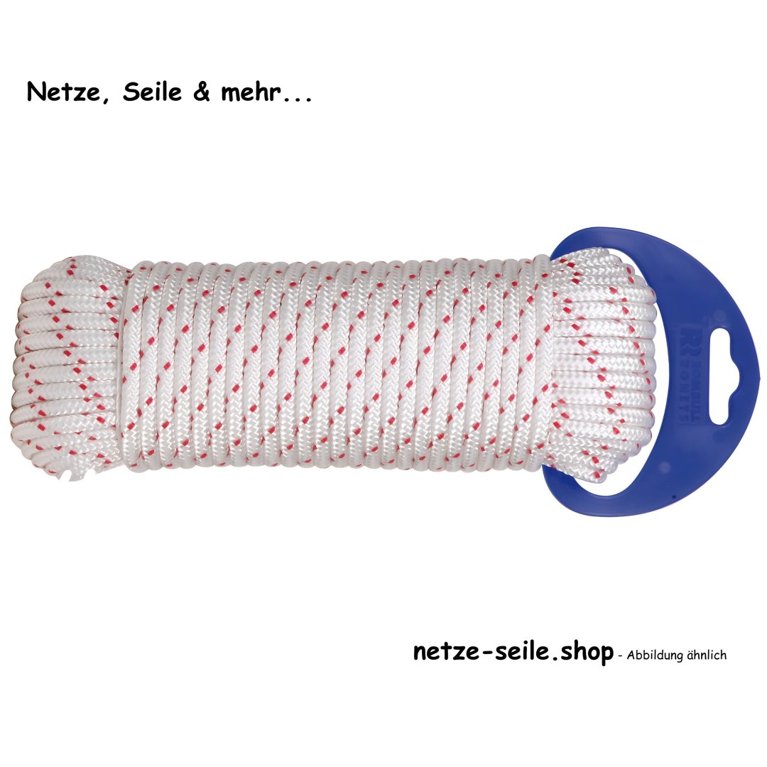 Starter rope Ø 4 mm, extra strong and abrasion resistant, - By the metre