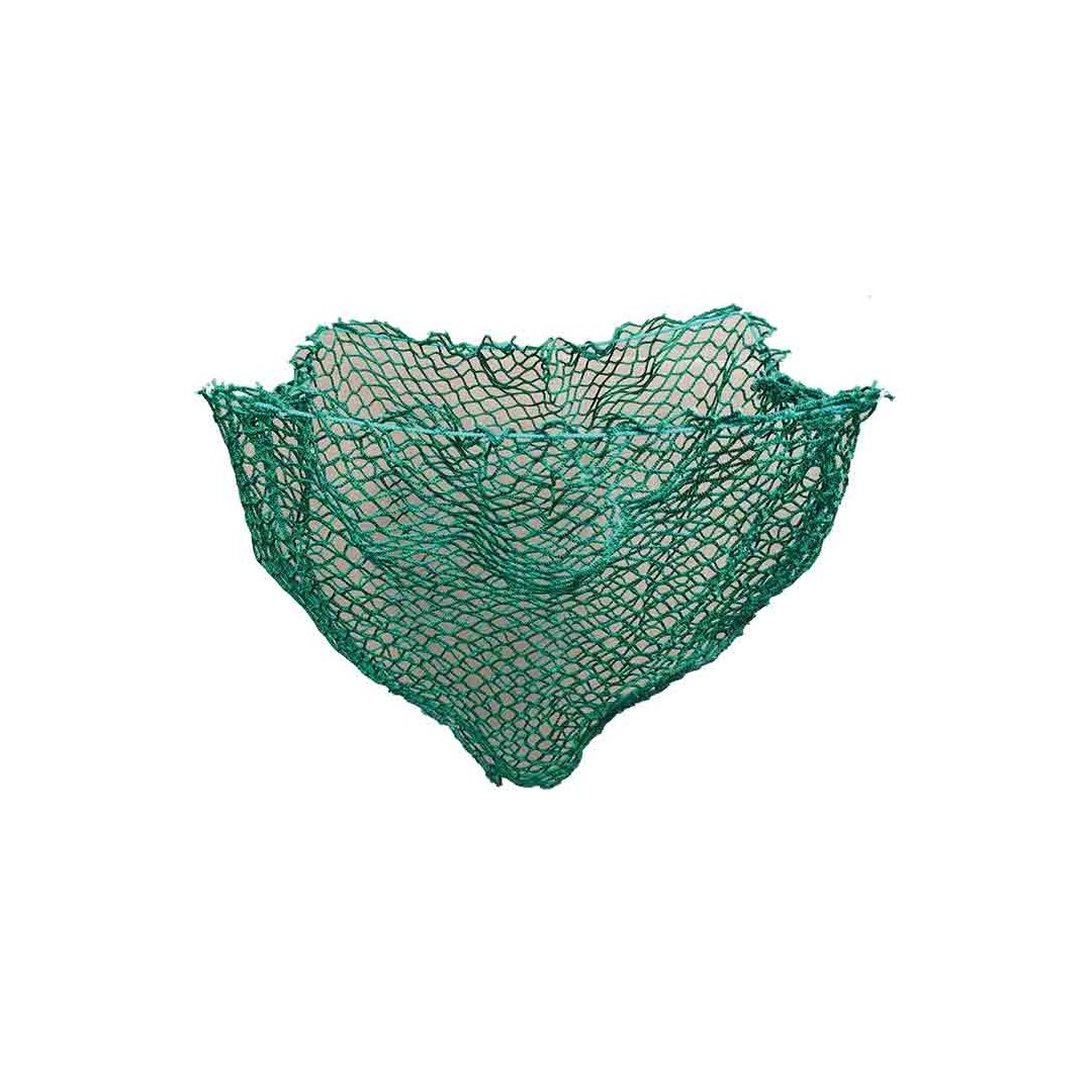 Keschernetz, 15 mm Maschenweite,  Durchmesser 70 cm halbrund