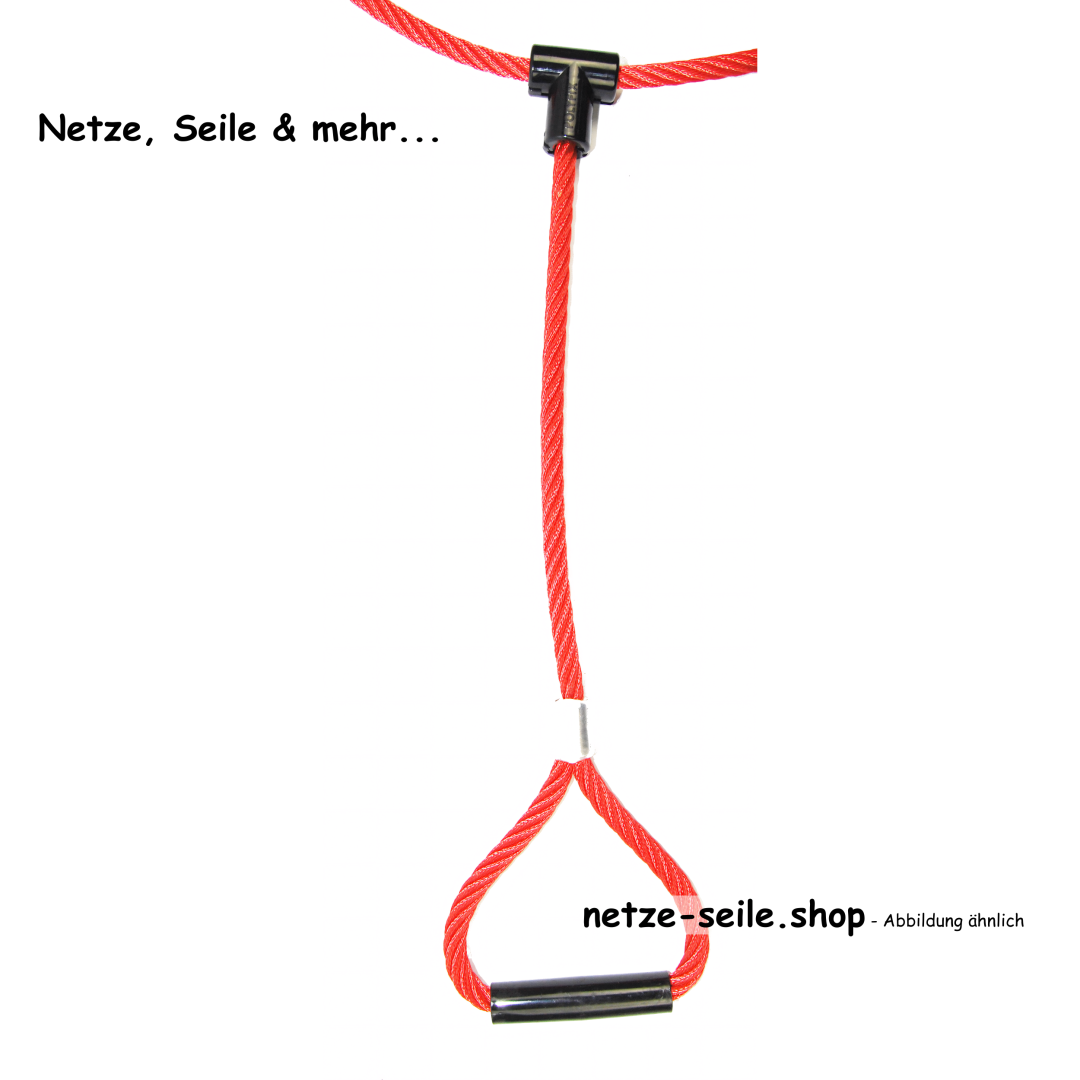 Hangelgriff aus Ø 16 mm Herkulestauwerk mit T-Verbinder