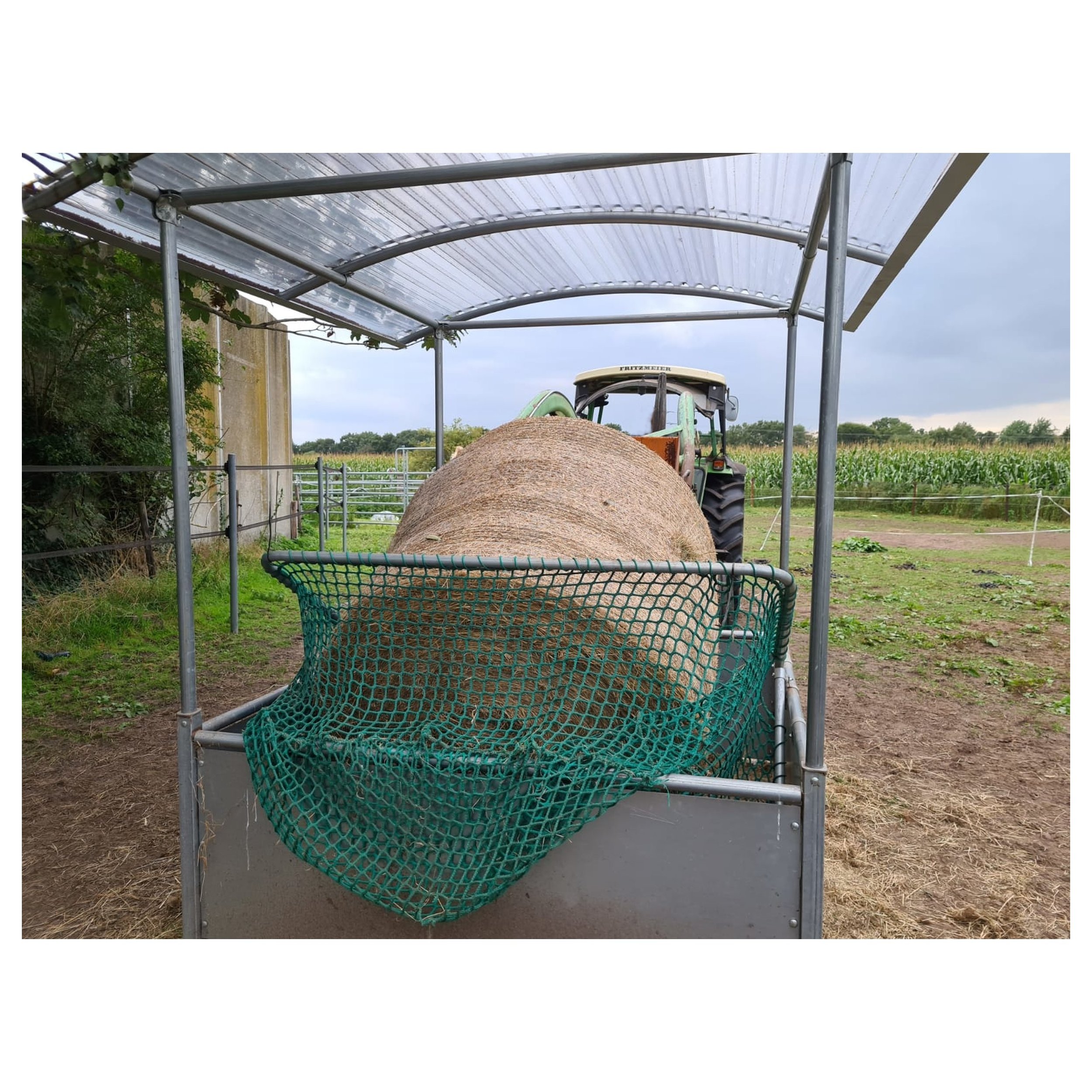 Hay net # 30mm;45mm;60 mm mesh size for hay rack Ammerland