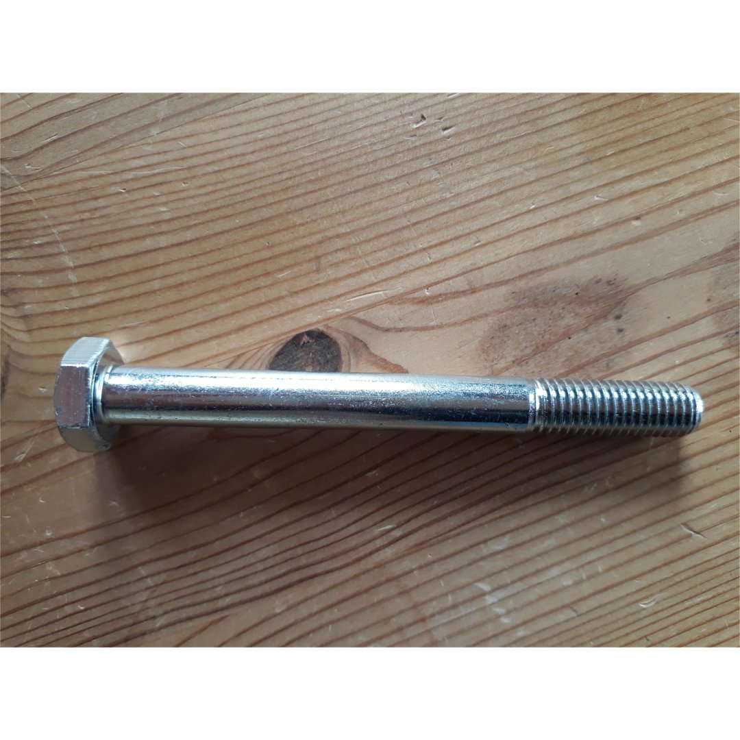 Sechskantschraube mit Schaft DIN 931 verzinkt M12x100mm