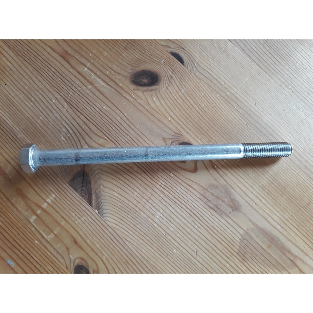 Sechskantschraube mit Schaft DIN 931 V2A M12x190mm