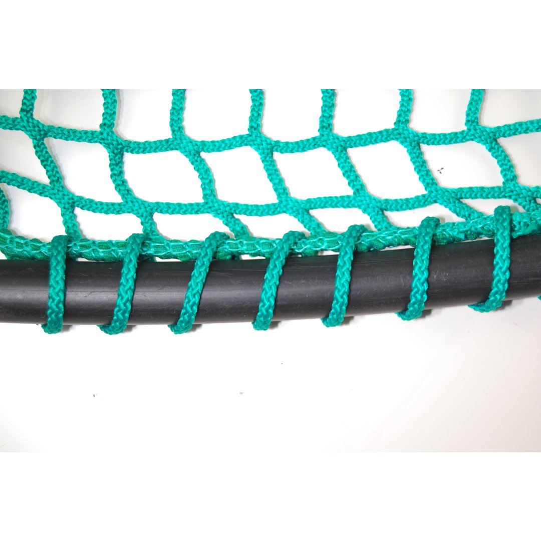 Heunetz für Rundballen, 160 cm Durchmesser, Höhe 120cm,  Ø 5 mm Garn, # 100 mm Maschenweite