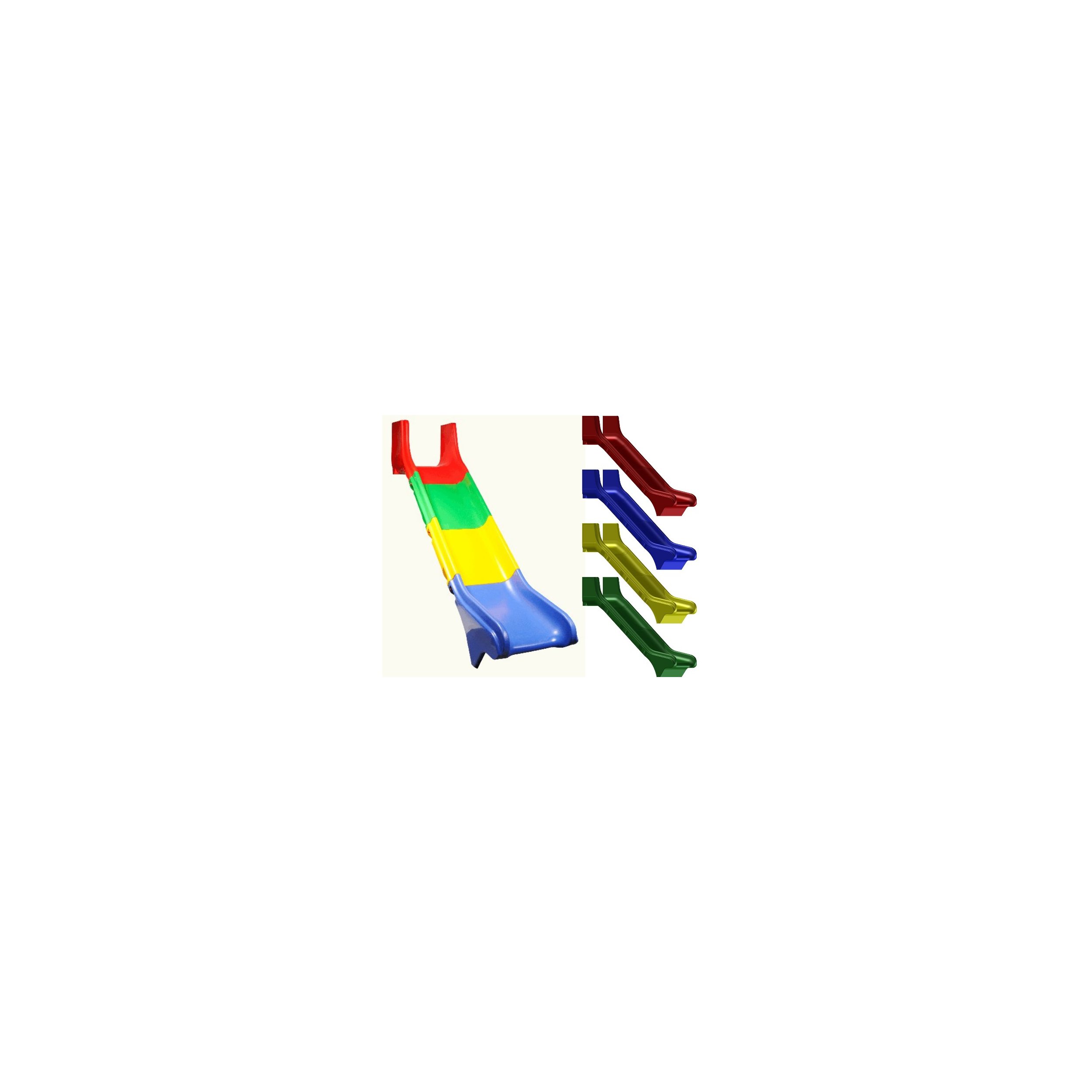 Modular slide complete - various heights & colours...