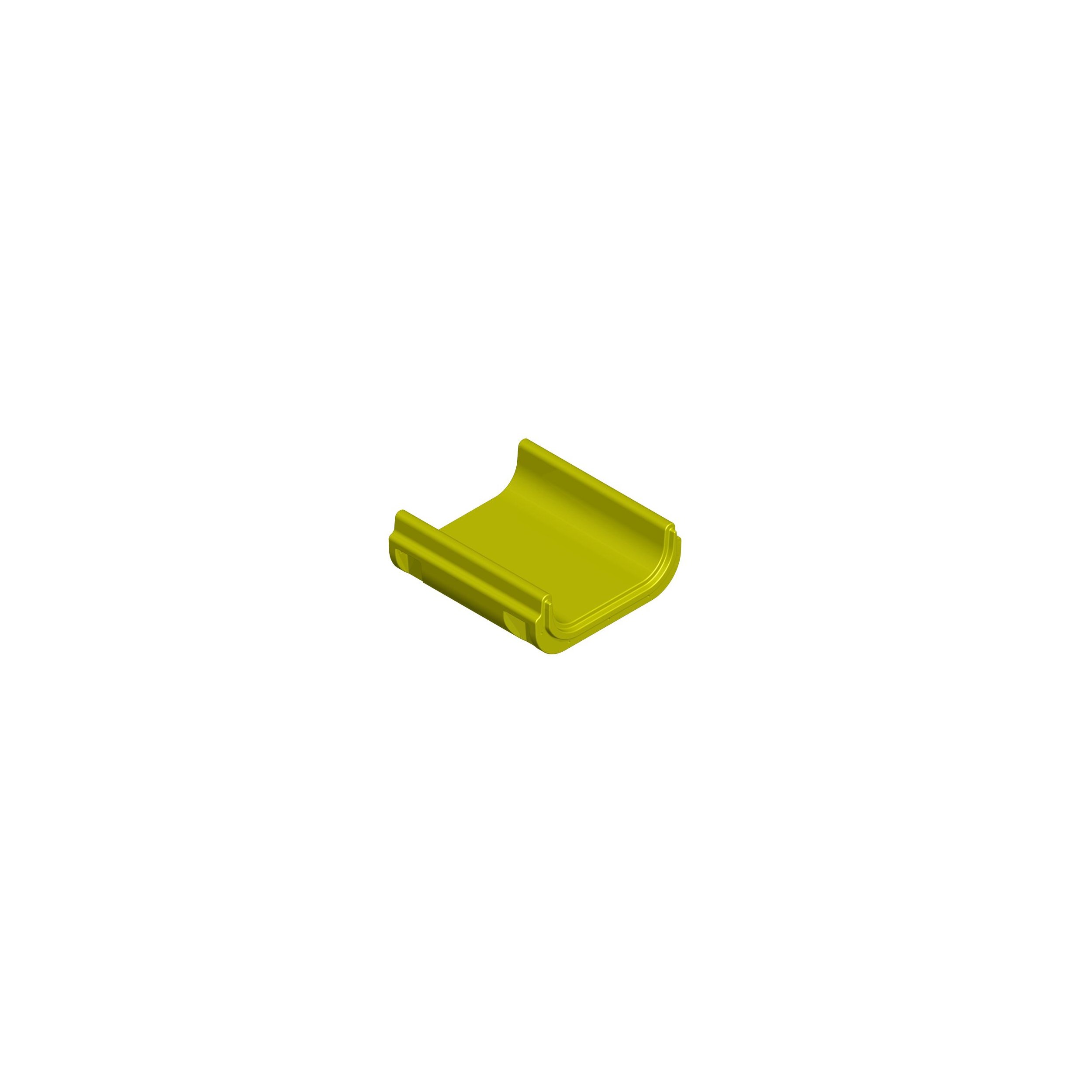 Module slide part B middle section - length 80 cm yellow