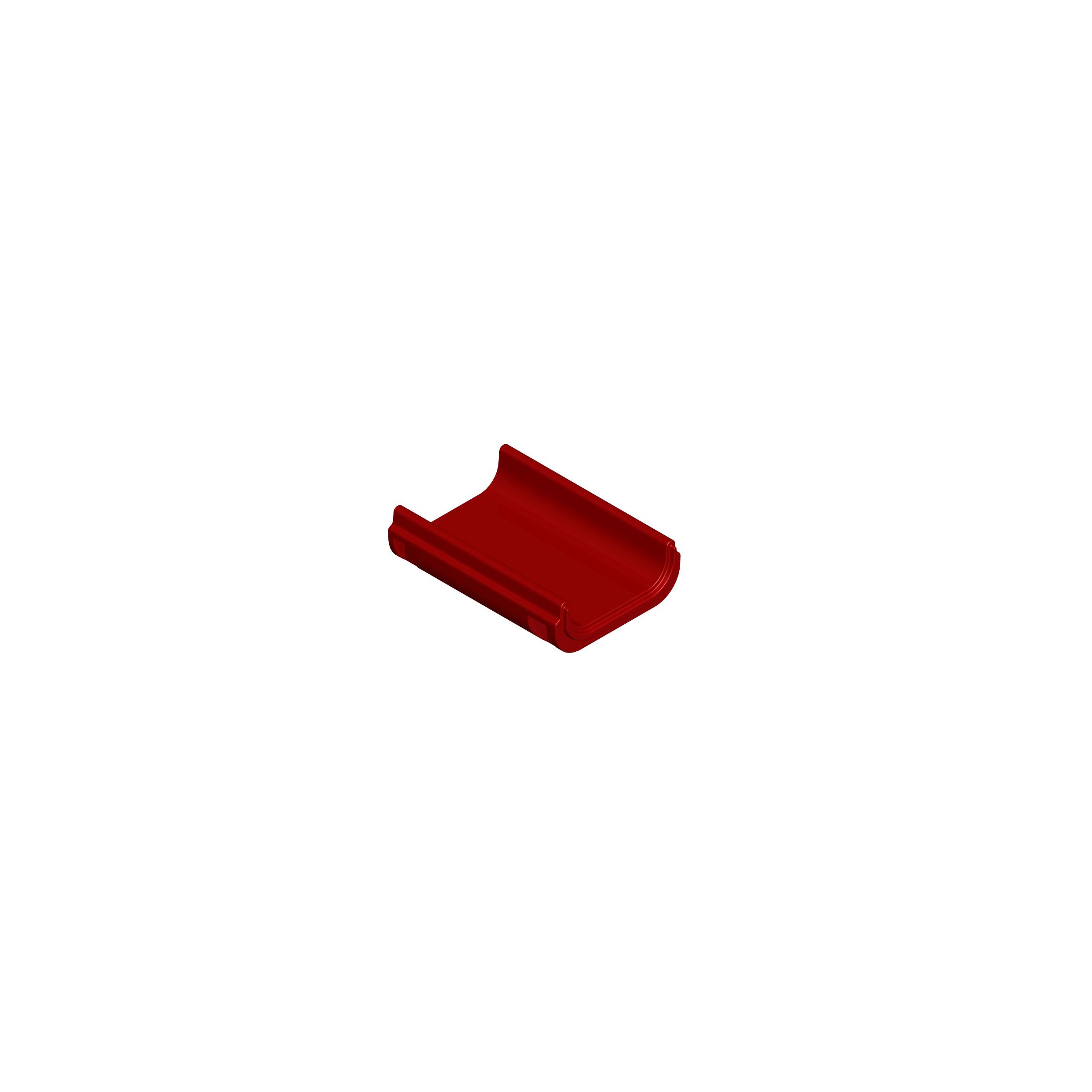 Glissière module partie C partie centrale - longueur 106 cm red