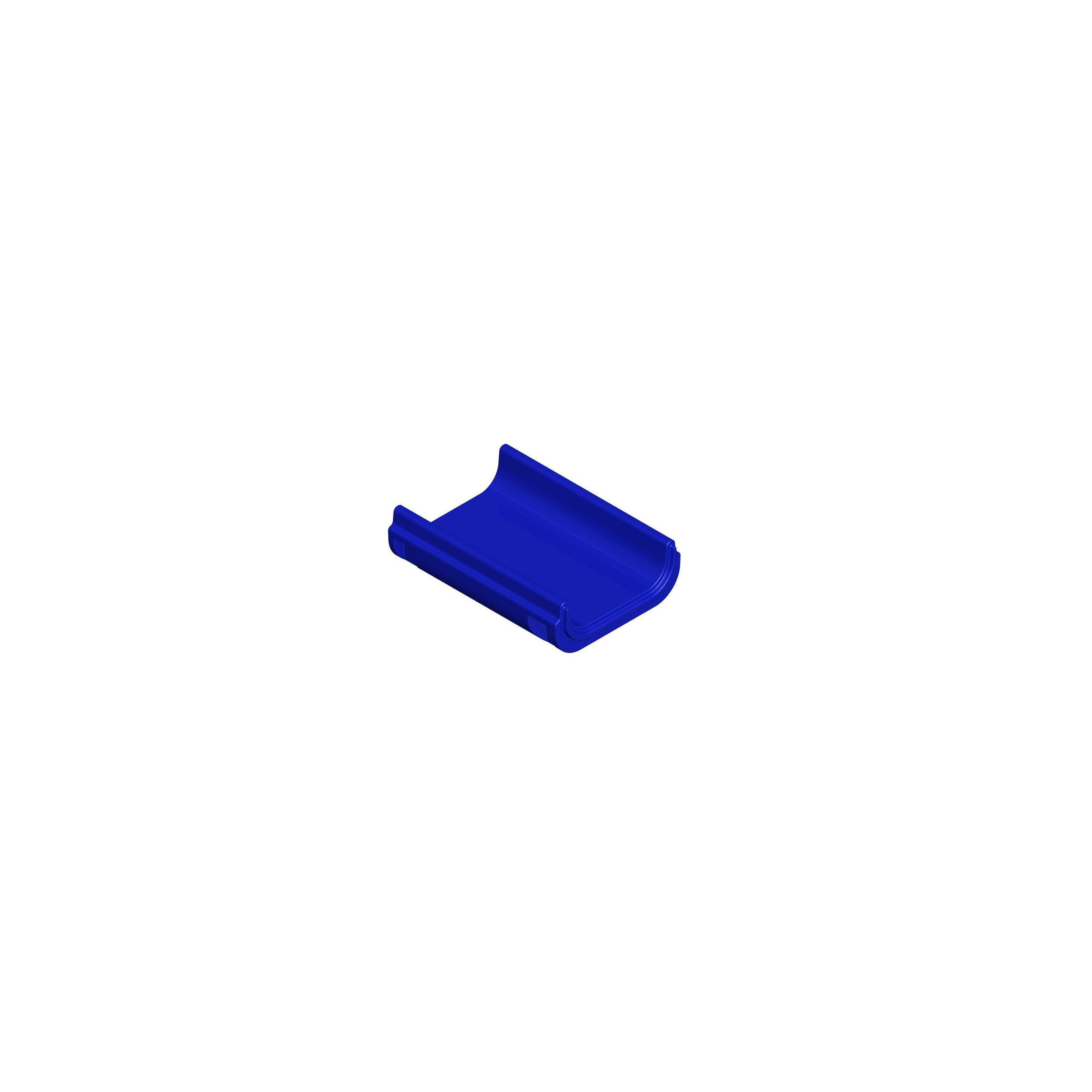 Modul für Hangrutsche - Mittelteil - Länge 106 cm blau