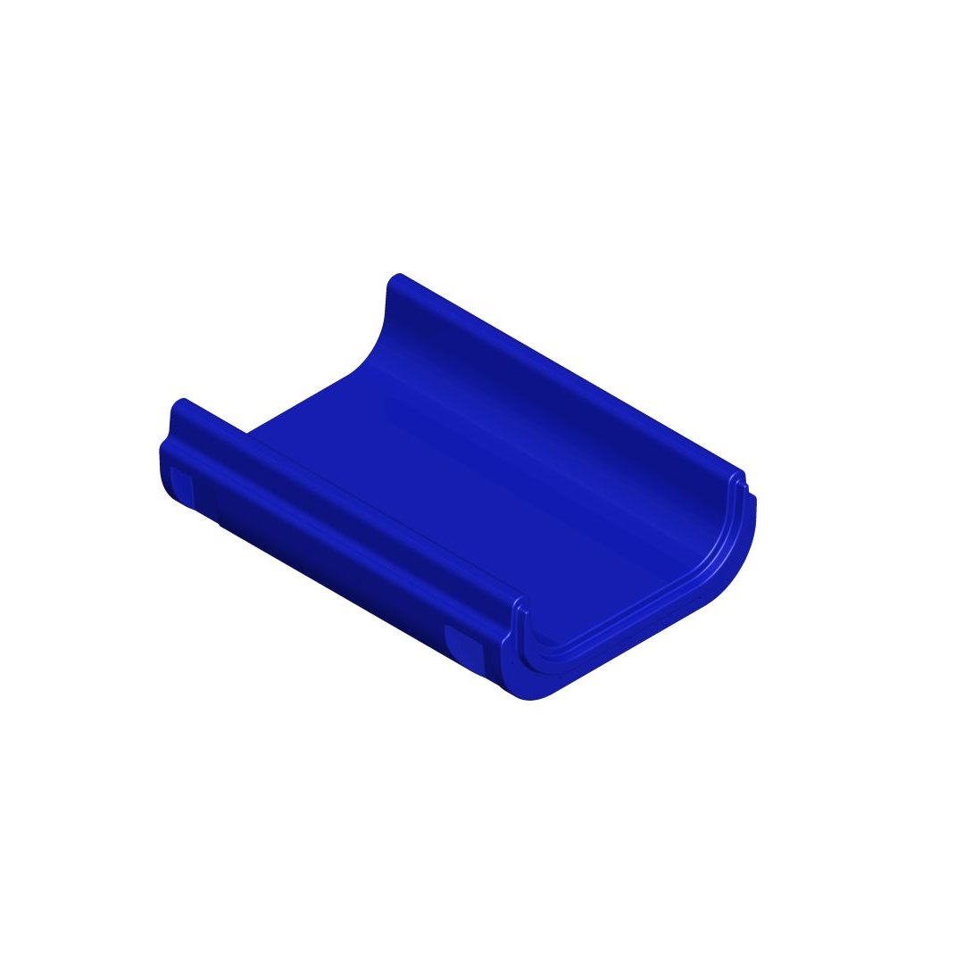 Modul für Hangrutsche - Mittelteil - Länge 106 cm blau